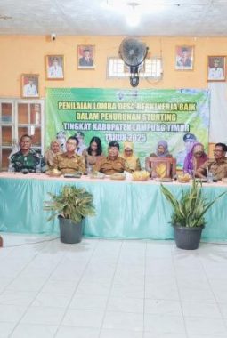 Pemkab Lamtim Gelar Penilaian Desa Berkinerja Baik, dalam Percepatan Penurunan Stunting tahun 2025