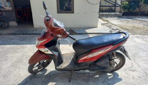 Satu unit sepeda motor barang bukti curanmor