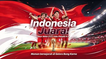 Akhirnya Indonesia Juara FIFA Asean Cup 2026, Kutukan Pecah di GBK